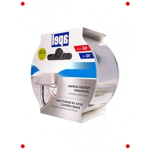 50 mm x 10 m Kendinden Yapışkanlı Alünyum Bant