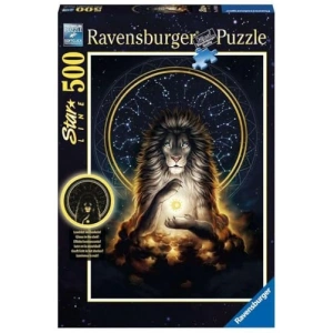500 Parça Aslan Temalı Eğlenceli Puzzle Seti