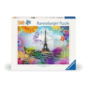 500 Parça Paris Temalı Yetişkin Puzzle, Eğlenceli Aktiviteler
