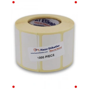 50x30mm Termal Etiket - Ruloda 1000 Adet, 40mm Kuka