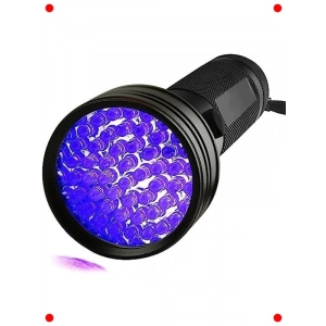 51 LED Mor Işık UV Algılayıcı Fener