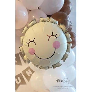 51x54 cm Retro Güneş Folyo Balon - Özel Tasarım