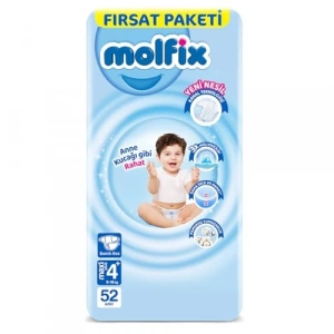 52 Adet Maxi Beden Bebek Bezi, Ekonomik Paket