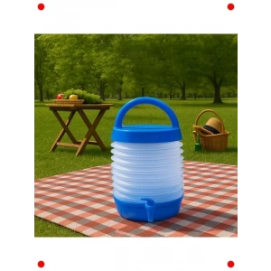5.5 Litre Katlanabilir Musluklu Kamp Su Kabı/Sebili