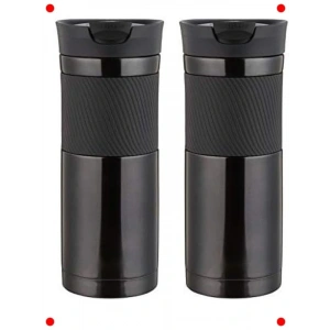 590 ml Termos Bardak - Siyah (2li Paket)