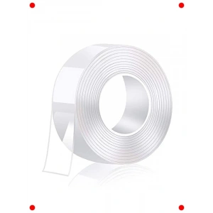 5M Çift Taraflı Yıkanabilir Nano Montaj Bandı