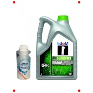 5W30  Yağı 5L ve Klima Temizleyici Seti
