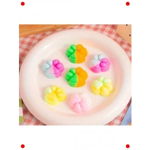 6 Adet Sevimli Kedi Patisi Stres Oyuncakları