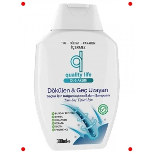 6 Aktifli Dökülme Karşıtı Tuzsuz Şampuan