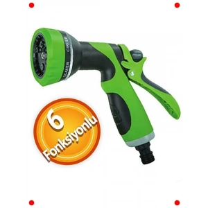 6 Fonksiyonlu Otomatik Sulama Tabancası