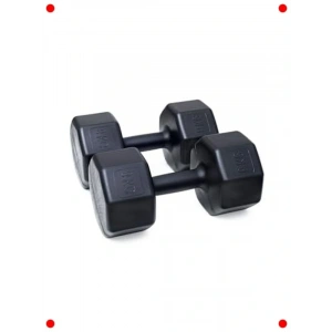 6 Kg Ağırlık Dambıl Seti (2 Adet) - Siyah