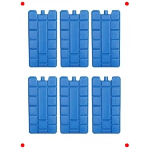 6lı Ekstra Soğutmalı Jel Buz Aküsü Seti (400ml)