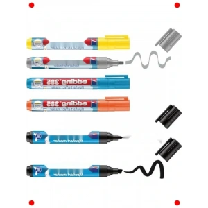 6lı Flipchart Markör Seti - Canlı Renkler