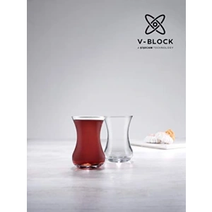 6lı İnce Belli Çay Bardağı Seti, Şık Tasarım