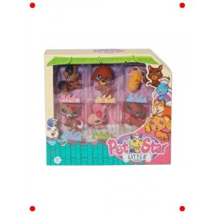 6lı Mini Oyuncak Seti Küçük Dostlar İçin