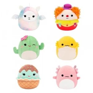 6lı Paket Yumuşak Peluş Figürler, 6,5 cm Boyutunda