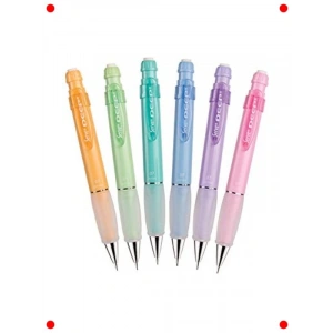 6lı Pastel Mekanik Kurşun Kalem Seti