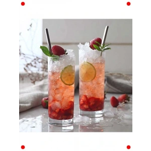 6lı Uzun Kokteyl Bardağı Seti