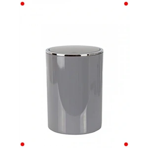 6 Litre Gri Çöp Kovası