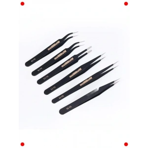 6 Parça fesyonel Antistatik Cımbız Seti