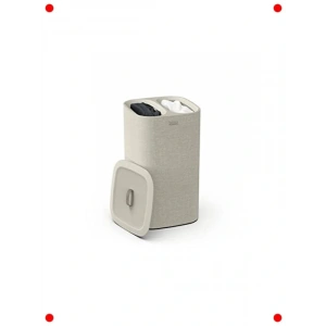 60 L Çamaşır Ayırma Sepeti, Ekru Renk