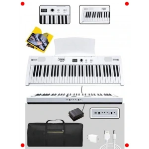 61 Tuşlu Hassasiyetli Org Seti - Bluetooth & USB MIDI