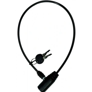 65 cm Uzunluğunda Çelik Halatlı Bisiklet Kask Kilidi