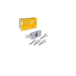 68 mm Kapı Kilidi Göbeği, 5 Anahtarlı Nikel Yapı