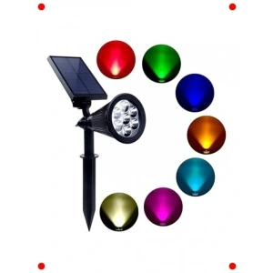 7  Bahçe Aydınlatması - Renk Değişen