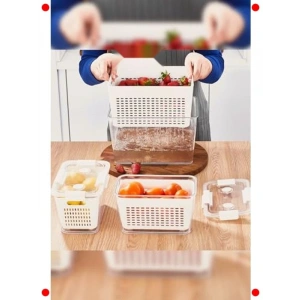 7 Litre Açık Gri Çok Amaçlı Saklama Kabı