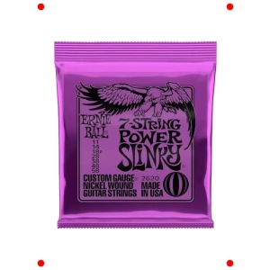 7 Telli Elektro Gitar Teli Seti - Nikel Yara 11-58