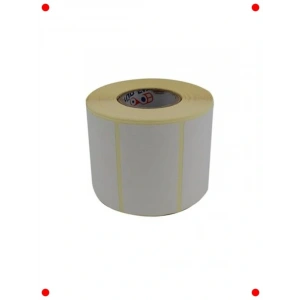 70x40mm Baskısız Vellum Not Etiketi Ruloda 1000 Adet