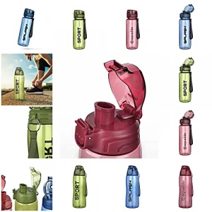 750 ml Su Şişesi, Hafif ve Dayanıklı PC Malzemeden Üretim