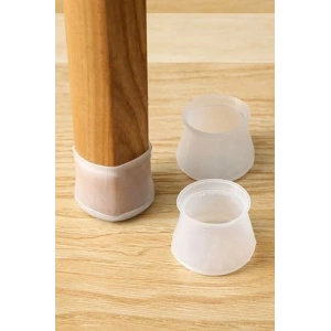 8 Adet Silikon Masa Sandalye Koruyucu ile Kaydırmaz Kullanım