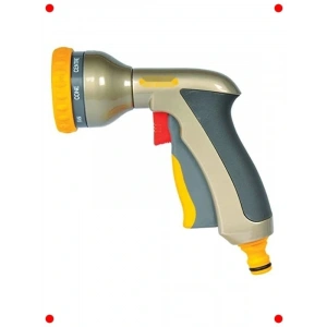 8 Ayarlı Yuvarlak Başlıklı Metal Hortum Tabancası