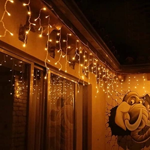 8 Fonksiyonlu LED Işık Seti, Yılbaşı Dekorasyonu için Eklenebilir