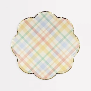 8li Bahar Temalı Desenli Tabak Seti ile Şık Sofralar Kurun