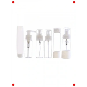 8 Parça Seyahat Boyu Boş Kozmetik Şişe Seti