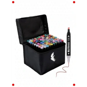 80 Parça Çift Taraflı Sanatçı Keçeli Kalem Seti