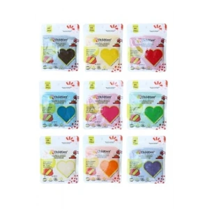 9lu Oyun Hamuru Seti, 9x125 Gram Vakumlu Kartuş Paket