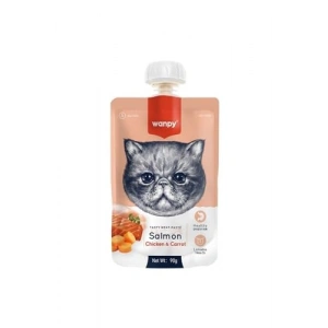 90 gr Taze Somon ve Tavuklu Kedi Et Ezmesi