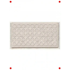 9mm Şeffaf Kaydırmaz Silikon Pedler