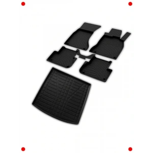 A4 B8 (08-16) Uyumlu Paspas & Bagaj Havuzu Seti