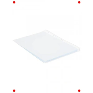 A4 Buzlu Poşet Dosya (100 Adet) - 11 Delikli