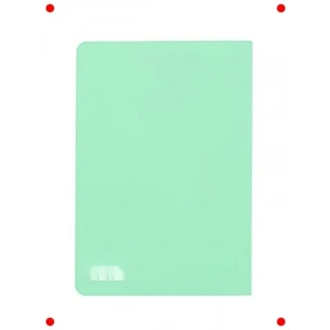 A4 Çizgili Defter 80 Yaprak - Yeşil Kapak