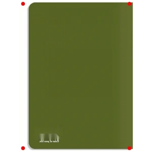 A4 Çizgili Defter - Canlı Yeşil - 60 Yaprak