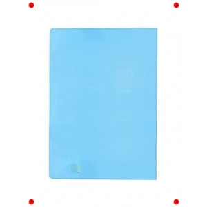 A4 Çizgili Defter - Pudra Mavi, 60 Yaprak