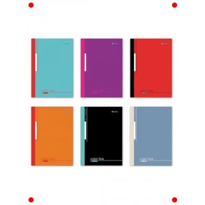 A4 Dikişli Okul Defteri Seti - 6lı (Çizgili/Kareli)