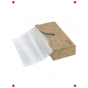 A4 Geri Dönüştürülmüş Poşet Dosya - 70µ, 40 Adet