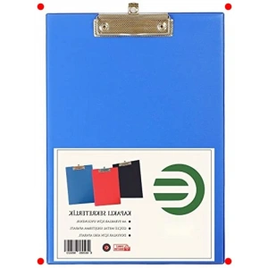 A4 Kapaklı Sekreterlik ve Yazı Tahtası - Mavi